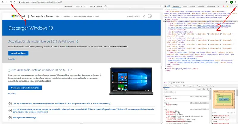 Descargar Windows 10 gratis en español