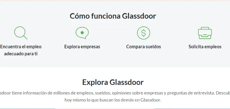 glassdoor buscador de trabajo internacional